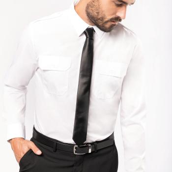 Men's long-sleeved pilot shirt