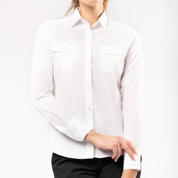Ladies’ long-sleeved pilot shirt