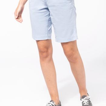Ladies’ chino Bermuda shorts