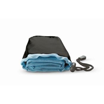 Sport towel in nylon pouch     KC6333-04