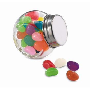 Glass jar with jelly beans     KC7103-99