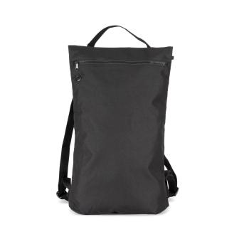 Flat recycled urban backpack