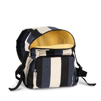 Recycled backpack - Striped pattern