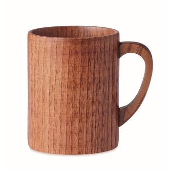 Oak wooden mug 280 ml          MO6363-40