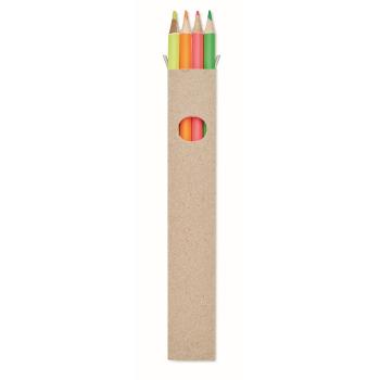 4 highlighter pencils in box   MO6836-99