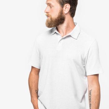 Men's recycled polo shirt-220gsm