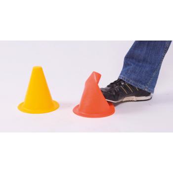 Flexible training cone