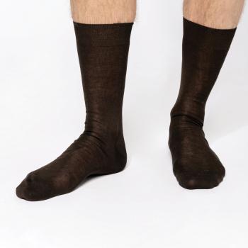 Men's cotton jersey Scottish lisle thread socks