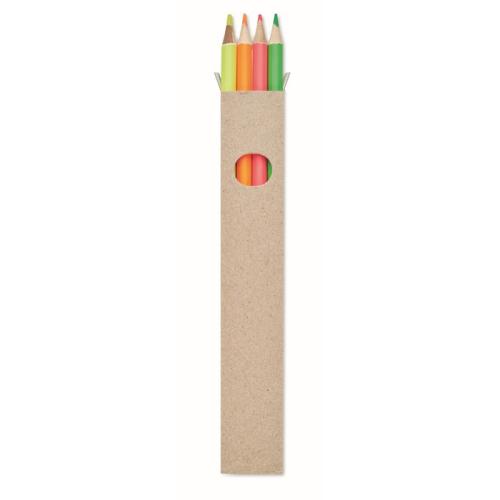 4 highlighter pencils in box   MO6836-99