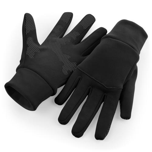 Softshell sports gloves