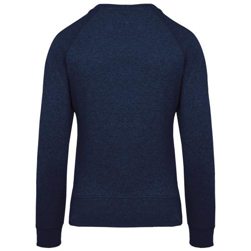 Ladies’ organic cotton crew neck raglan sleeve sweatshirt