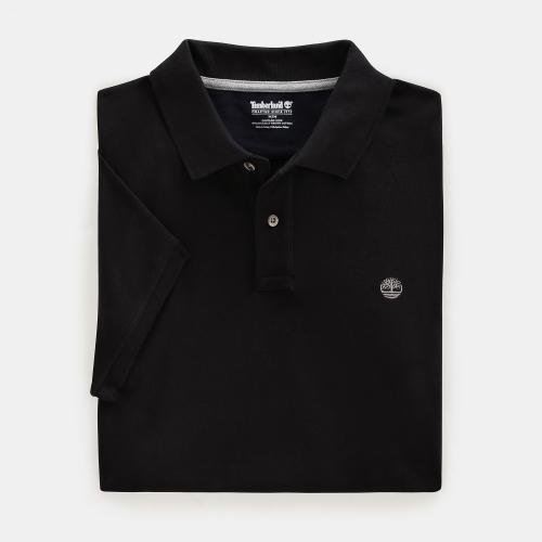 Millers River short-sleeved organic cotton piqué polo shirt