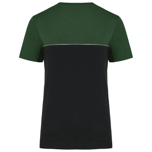 Recycled two-tone short-sleeves T-shirt