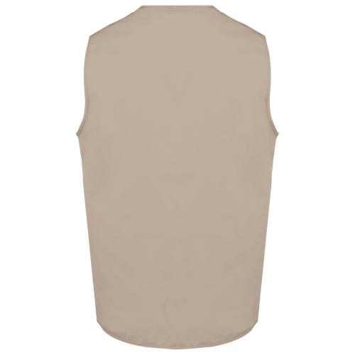 Unisex polycotton multi-pocket vest