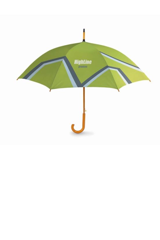 MU3006 Parapluie 23" avec mât en bois