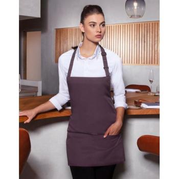 Short Bib Apron Basic with Buckle and Pocket