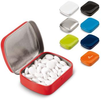 Mini tin peppermint box
