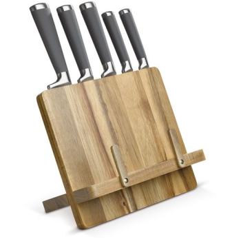 Cooking book standard with 5 knives