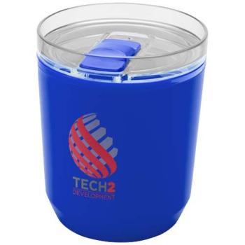 Gobelet Hudson double paroi en plastique recyclé de 180 ml