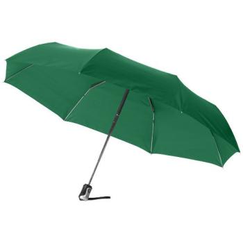 Parapluie 21.5" 3 sections ouverture fermeture automatique Alex