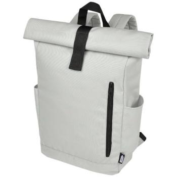 Byron 15.6" GRS RPET roll-top backpack 18L