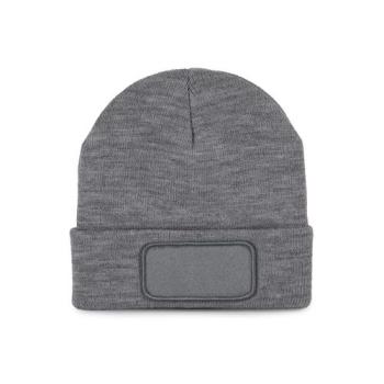 Beanie with patch