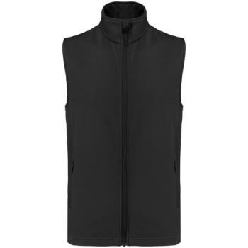 Bodywarmer softshell écoresponsable 2 couches unisexe