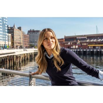 Cutter & Buck Oakville V-Neck Women marinefoncé XS