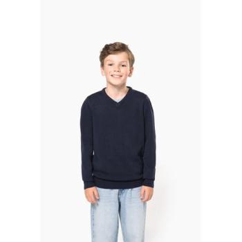 Pull col V enfant