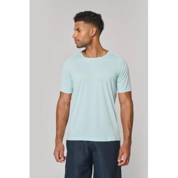 T-shirt de sport à col rond recyclé homme