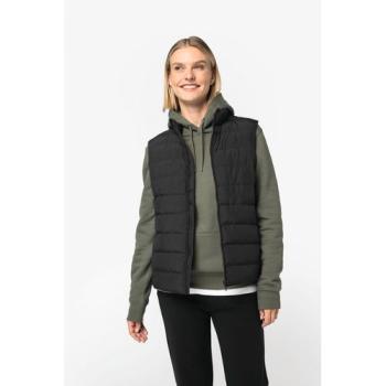 Eco-friendly ladies’padded bodywarmer