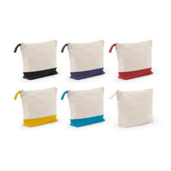 DAPHNE. Trousse à cosmétiques 100 % coton (340 g/m²) bicolore