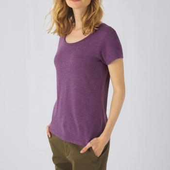 Ladies' TriBlend crew neck T-shirt