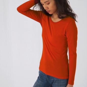 Ladies' organic Inspire long-sleeved T-shirt