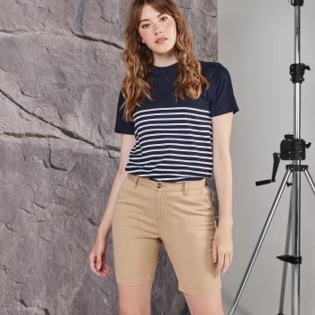 Ladies' Stretch Chino Shorts