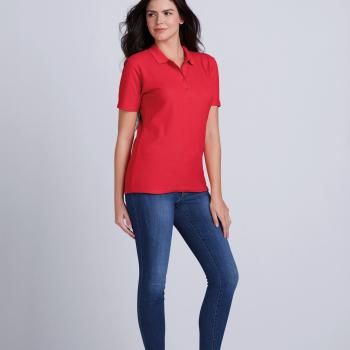 Softstyle Ladies' Double Piqué Polo Shirt