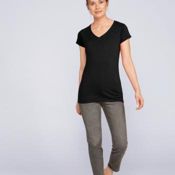 Ladies' Softstyle V-neck T-shirt