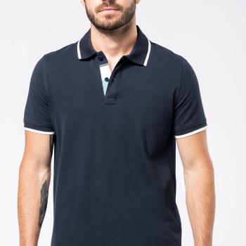 Men's short-sleeved polo shirt