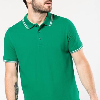 Men's short-sleeved polo shirt