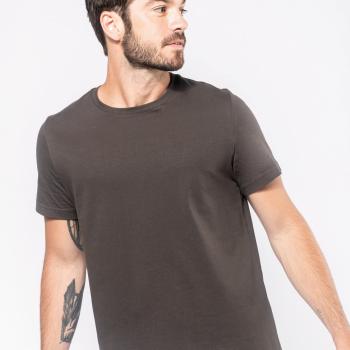 Short-sleeved crew neck T-shirt