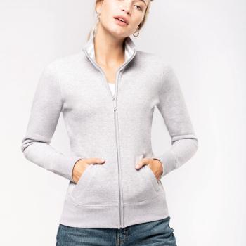 Ladies' full zip sweat jacket