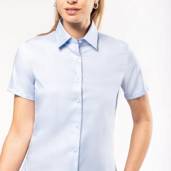 Ladies' short-sleeved non-iron shirt