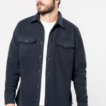 Surchemise polaire doublée sherpa polaire homme