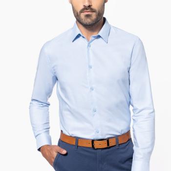 Men Long-Sleeved easy care Shirt without pocket