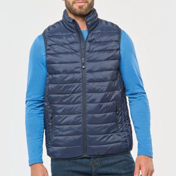 Men’s lightweight sleeveless padded jacket