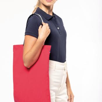 Three-tone shopping bag