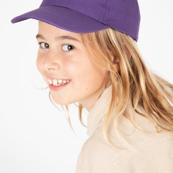 Casquette enfant en coton - 5 panneaux