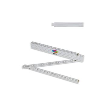 Folding ruler wood 2m Made in EU