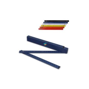 Folding ruler wood 2m premium painted