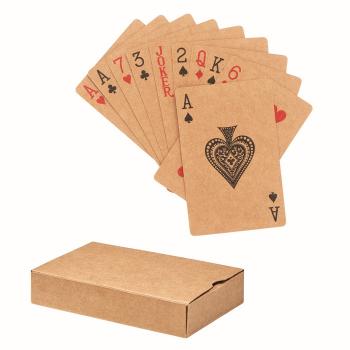 Cartes à jouer papier recyclé  MO6201-13